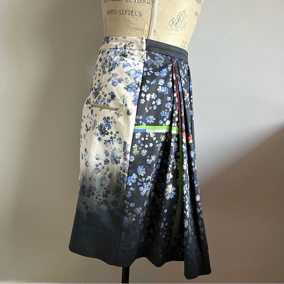 Preen Mixed Floral Print Skirt - Picture 2 of 11